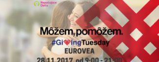 Giving Tuesday - Deň štedrosti s OZ Nepočujúce Dieťa už 28.11.!