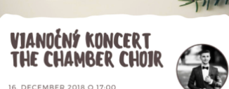 Vianočný koncert The Chamber Choir v Senci!