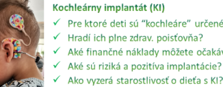 Zvažujete alebo vaše dieťa používa kochleárny implantát? Prihláste sa na webinár už tento štvrtok!