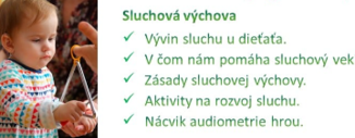 Ako naučiť vaše dieťa zvuky počúvať a rozlišovať? Zistite viac na webinári už tento štvrtok!